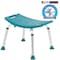 Flash Furniture 15" L, Plastic, Teal Bath & Shower Chair DC-HY3410L-TL-GG - alternate 10